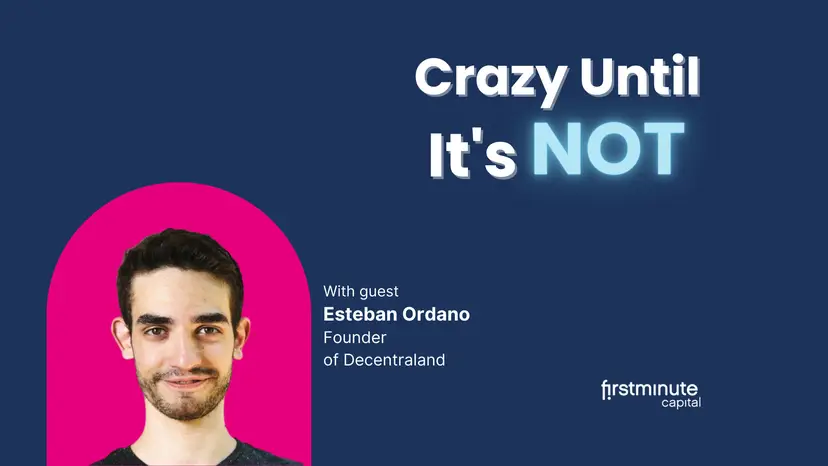 Esteban Ordano, Decentraland: "Why social media will be Decentralised." Image