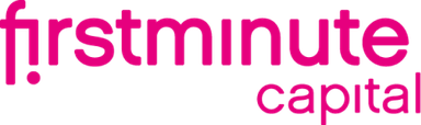 Logo Firstminute on pink version