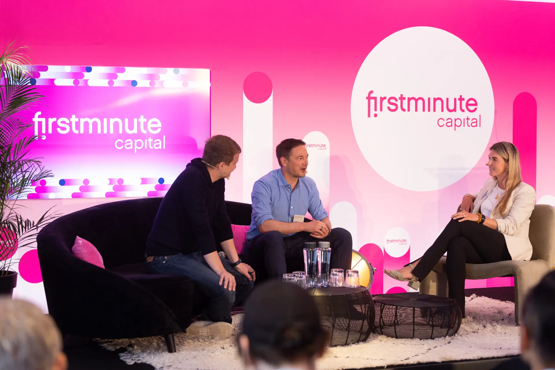 Miki Kuusi (Wolt), Ilkka Paananen  (Supercell) & Liv Price (firstminute capital)